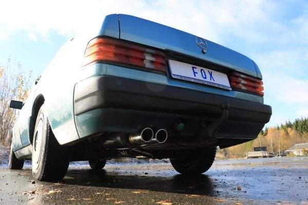 Mercedes 190 W201 Endschalldämpfer - 2x76 Typ 16 – Bild 4