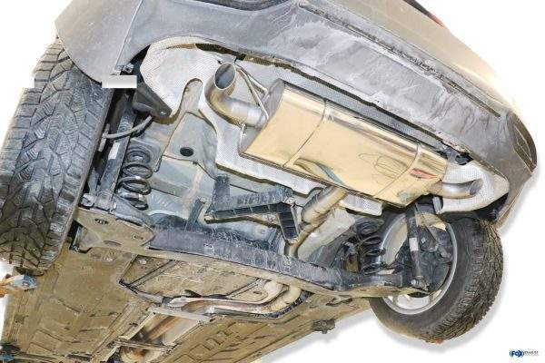 Mercedes A-Klasse - 177 - Starre Hinterachse Endschalldämpfer quer Ausgang rechts/links – Bild 8