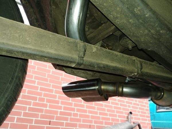 Mercedes G-Klasse - 463 (ohne Trittbrett) Endschalldämpfer Ausgang seitlich - 2x80 Typ 14 – Bild 8
