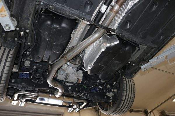 Cupra Ateca/ Seat Ateca Cupra 4x4 - 5FP Halbanlage ab Kat - 2x106x71 Typ 44 rechts/links - mit 2 elektronischen Klappen – Bild 7
