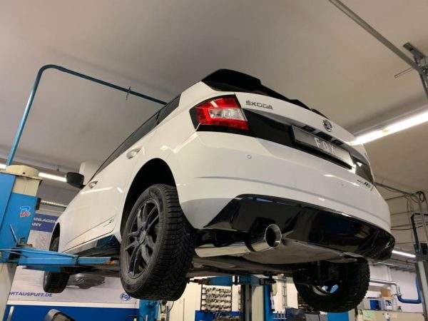 Skoda Fabia NJ R5 Edition Endschalldämpfer - 1x100 Typ 25 – Bild 7