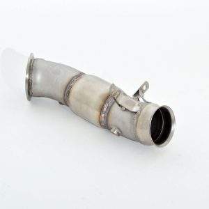90mm Downpipe mit 200 Zellen Sport-Kat. Edelstahl
