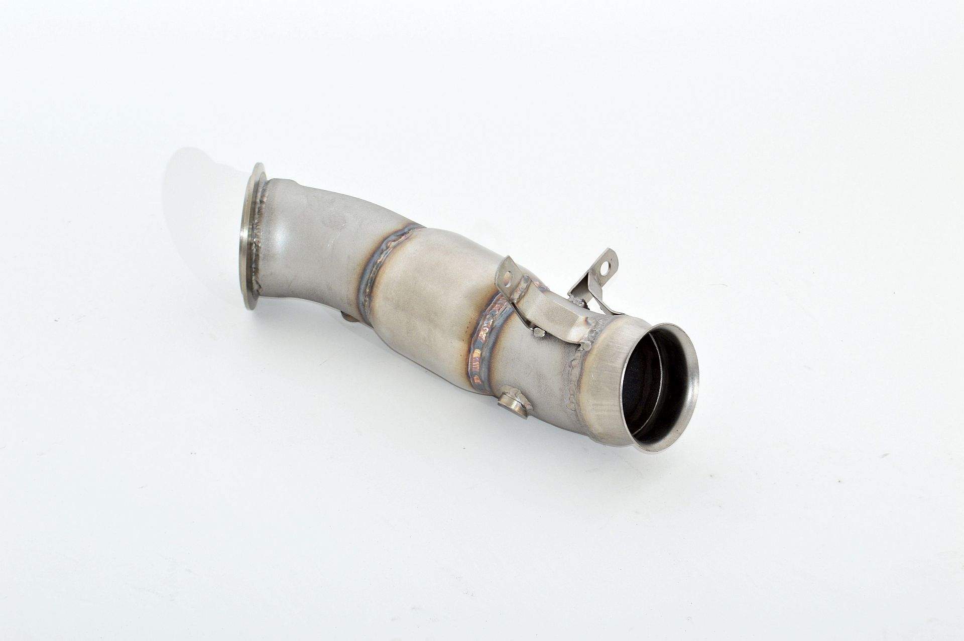 90mm Downpipe mit 200 Zellen Sport-Kat. Edelstahl