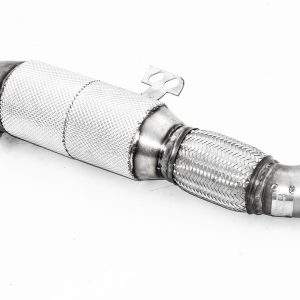 90mm Downpipe mit 200 Zellen Sport-Kat. Edelstahl