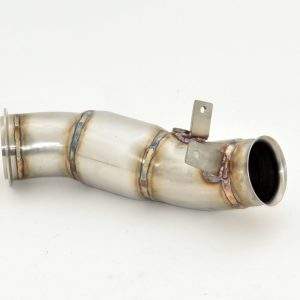 90mm Downpipe mit 200 Zellen Sport-Kat. Edelstahl
