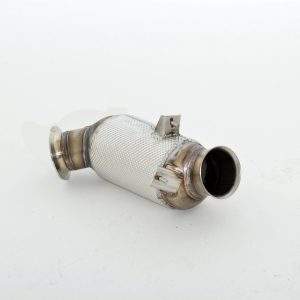 90mm Downpipe mit 200 Zellen Sport-Kat. Edelstahl