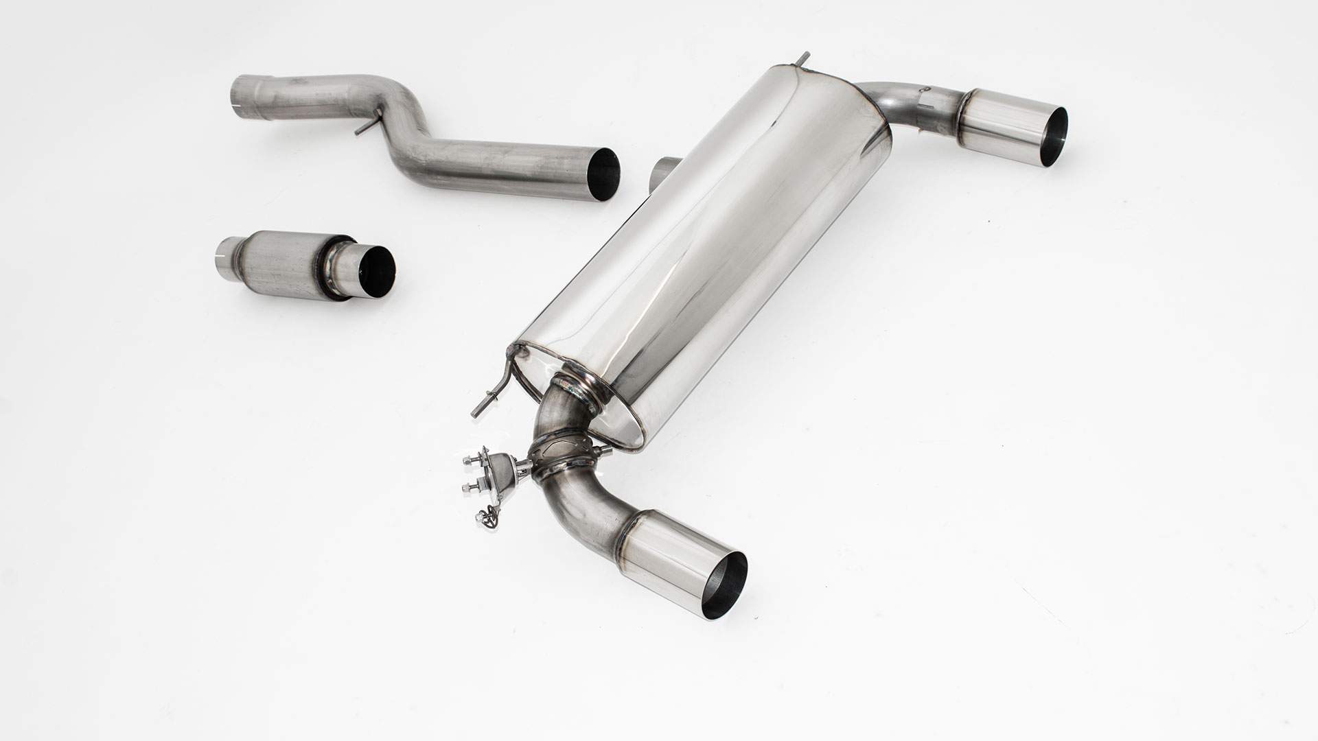 90mm Duplex-Anlage Edelstahl