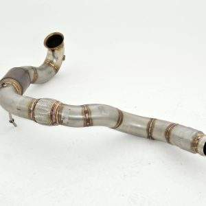 90mm Downpipe mit 200 Zellen Sport-Kat. Edelstahl