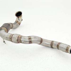90mm Downpipe mit 200 Zellen Sport-Kat. Edelstahl
