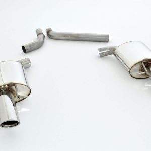 70mm Duplex Sportendschalldämpfer Audi S4 B8 Quattro