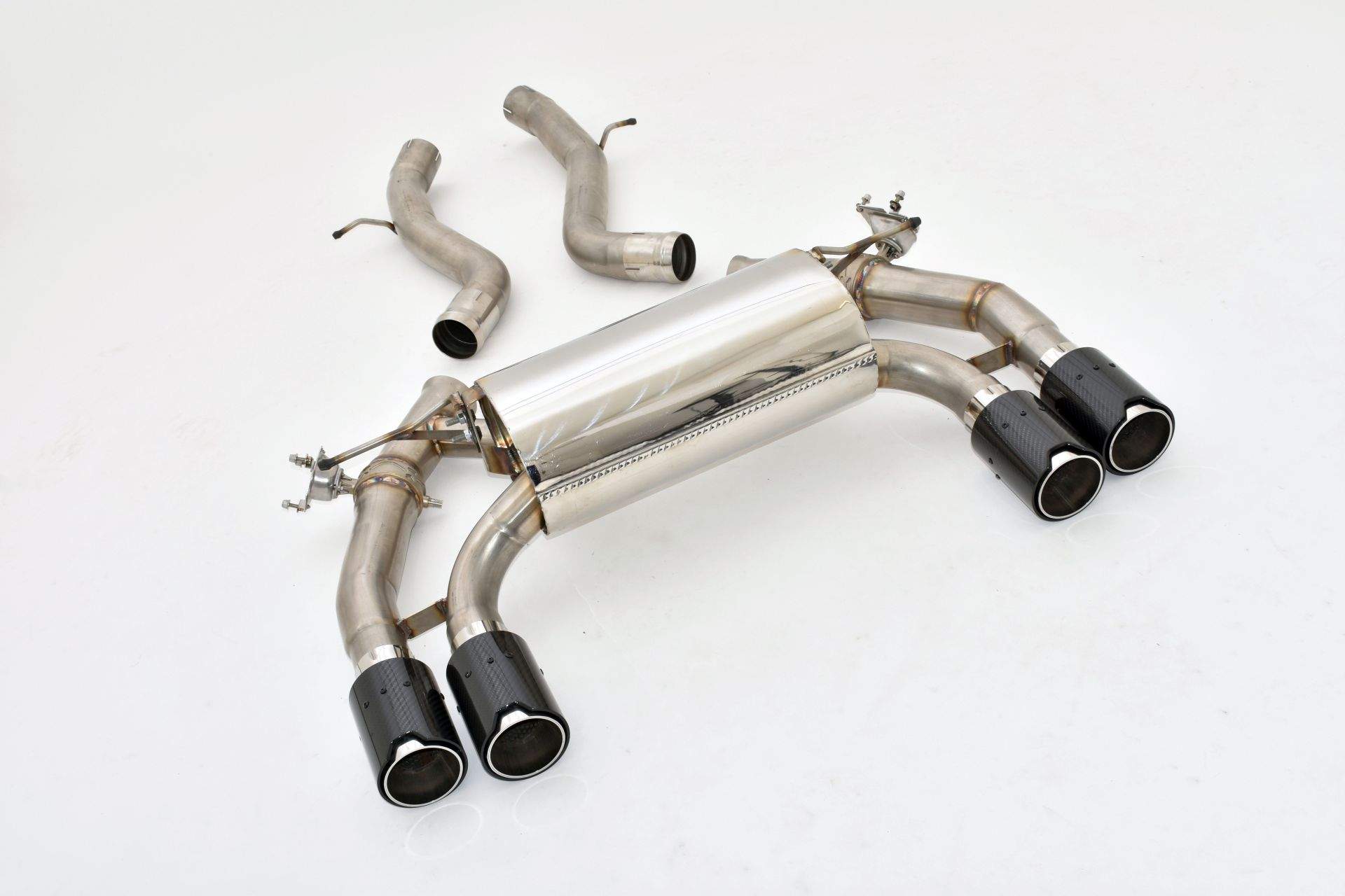 2x 70mm Duplex-Sportendschalldämpfer BMW 2er F87