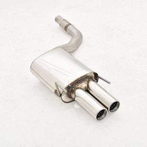 70mm Sportendschalldämpfer Mercedes A/C208 CLK Coupe und Cabrio