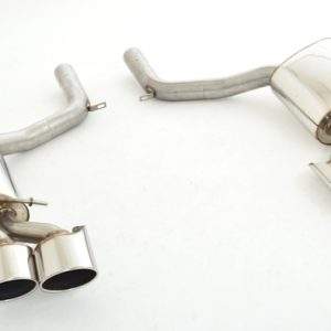 2x70mm Duplex-Sportendschalldämpfer Mercedes W204 C63 AMG