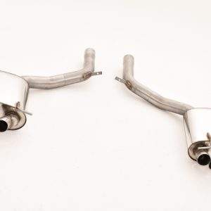 2x70mm Duplex-Sportendschalldämpfer Mercedes W204 C63 AMG