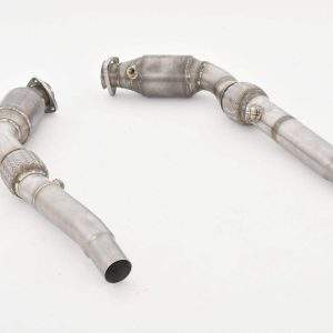 70mm Vorderrohr-Satz mit 200 Zellen Sport-Kat. Audi RS4 B7 (8EC/8ED/8H) Quattro