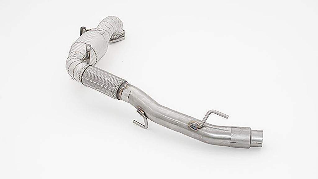 70mm Downpipe mit 200 Zellen Sport-Kat. Edelstahl – Bild 2