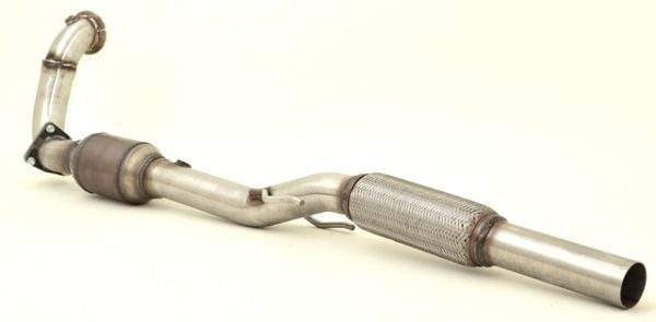 70mm Downpipe mit 200 Zellen Sport-Kat. Edelstahl