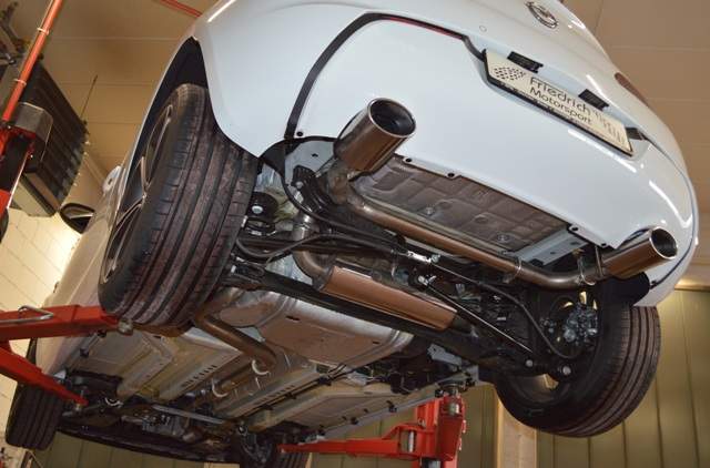 70mm Duplexanlage Opel Astra J GTC – Bild 3