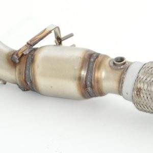70mm Downpipe mit Sport-Kat. Ford Fiesta JA8 ST Facelift