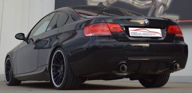 Ø 2x70mm Duplex-Anlage mit 200 Zellen Sport-Kats. BMW E92/E93 – Bild 3