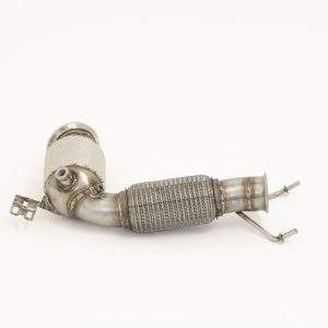 70mm Downpipe mit 200 Zellen Sport-Kat. Edelstahl