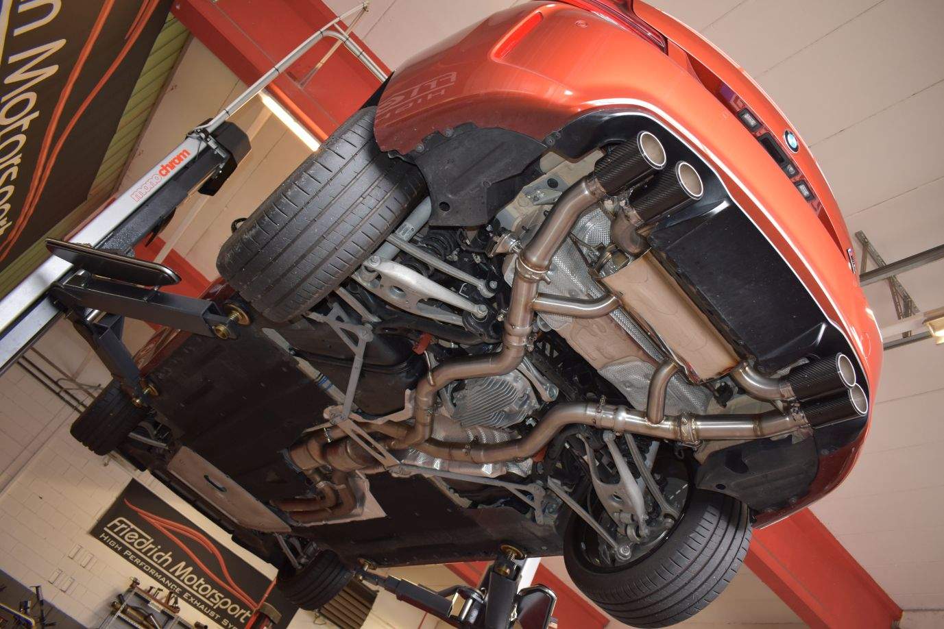 2x 70mm Duplex-Anlage BMW 2er F87 – Bild 2