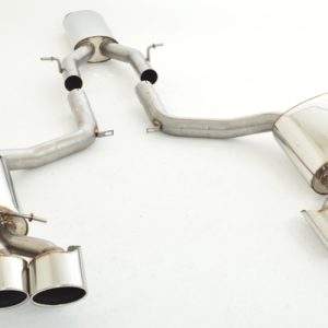 2x70mm Duplexanlage Mercedes W204 C63 AMG