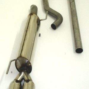 70mm Anlage Fiat Grande Punto Abarth und Evo