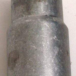 Reduziermuffe 63.5 - 50mm aluminierter Stahl