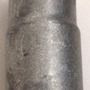 Reduziermuffe 63.5 - 55mm aluminierter Stahl