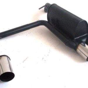 Duplex Sportendschalldämpfer Mitsubishi Colt CZT Z30