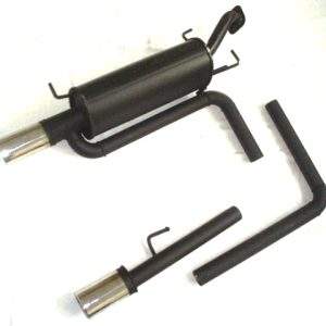 Duplex Sportendschalldämpfer Chevrolet Kalos