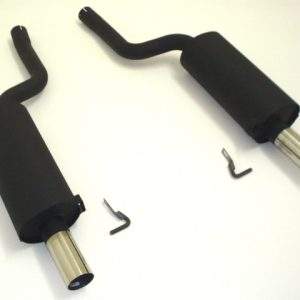 Duplex Sportendschalldämpfer Audi A6 4B Quattro