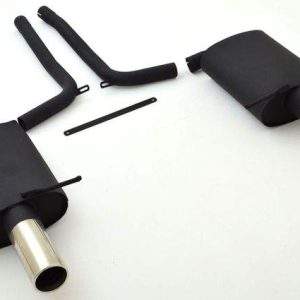 Duplex Sportendschalldämpfer Audi A4 B6 (8E/8H) Quattro