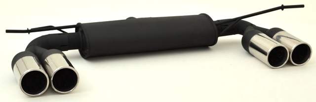 Duplex Sportendschalldämpfer Audi A3 8P Frontantrieb