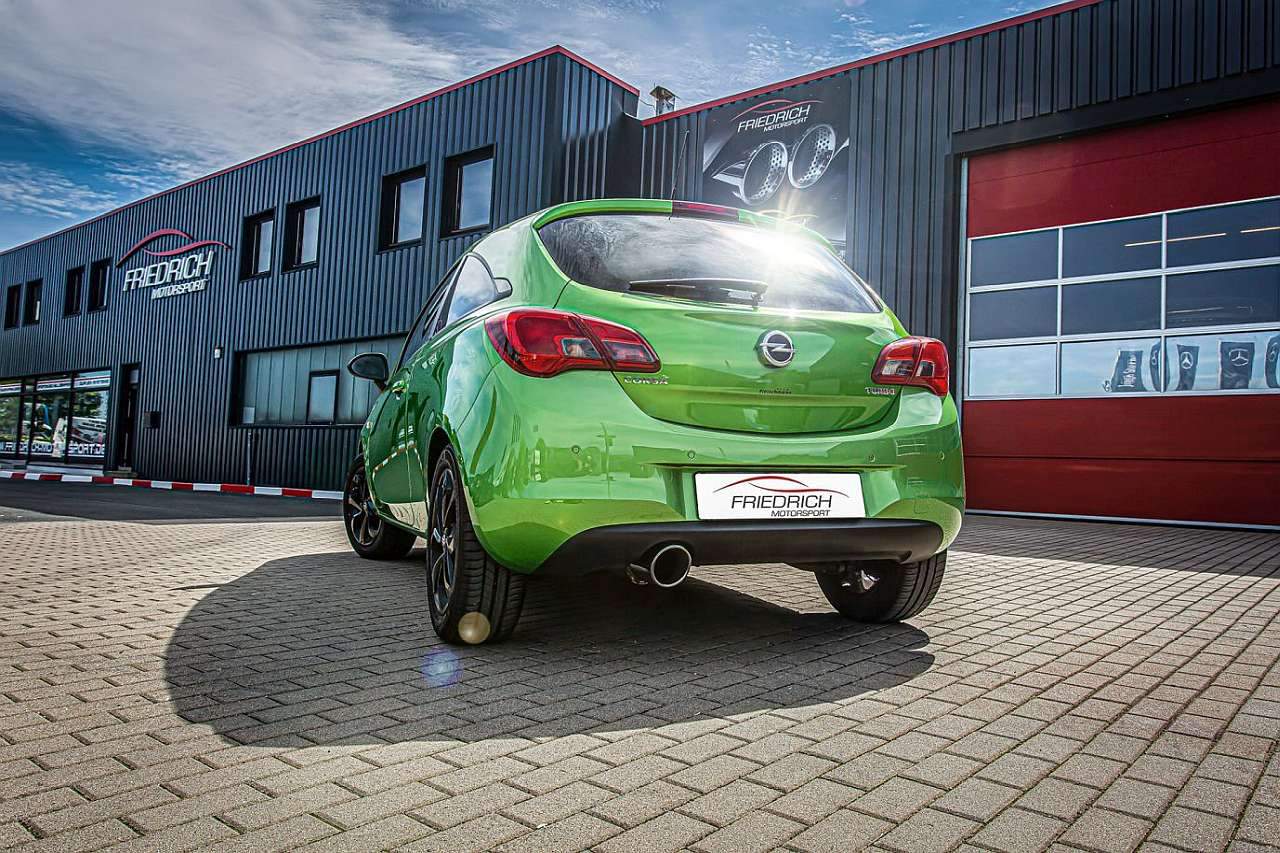 Sportendschalldämpfer Opel Corsa E – Bild 2