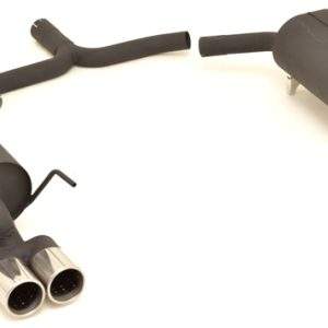 Duplex Sportendschalldämpfer Opel Vectra C