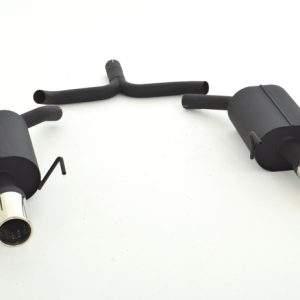 Duplex Sportendschalldämpfer Opel Vectra C