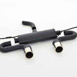 Duplex Sportendschalldämpfer VW Golf VI