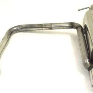 Duplex Sportendschalldämpfer Mitsubishi Colt CZT Z30