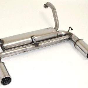 Duplex Sportendschalldämpfer Citroen C1