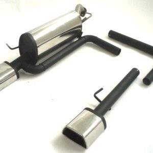 Duplex Sportendschalldämpfer Chevrolet Kalos