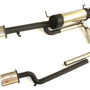 Duplex Sportendschalldämpfer Chevrolet Aveo T250