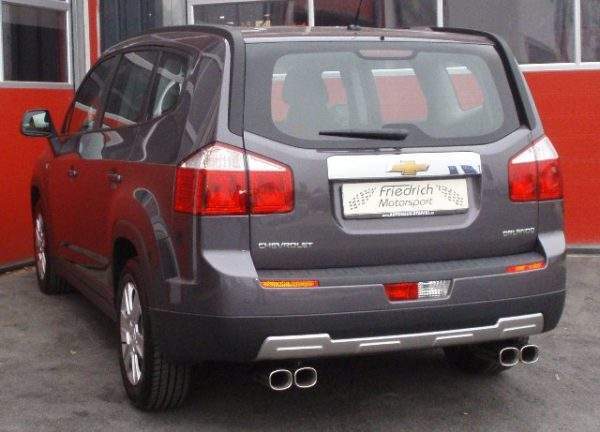 Duplex Sportendschalldämpfer Chevrolet Orlando – Bild 2