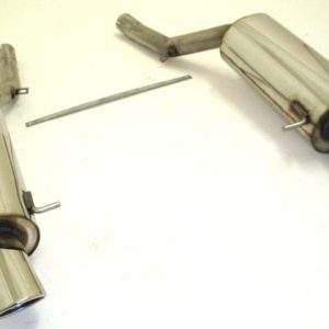 Duplex Sportendschalldämpfer Audi A6 4B Quattro