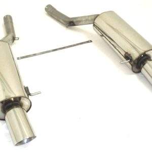 Duplex Sportendschalldämpfer Audi S6 4B Quattro