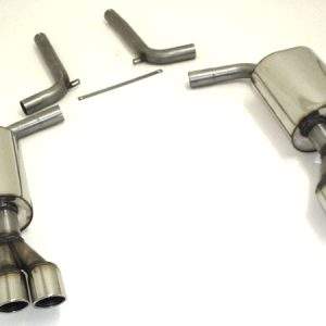 Duplex Sportendschalldämpfer Audi A6 4F Quattro und Allroad