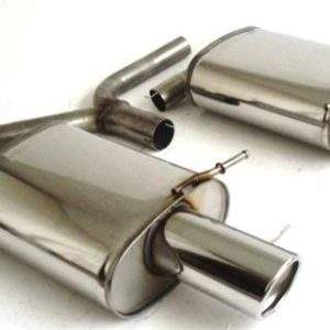 Duplex Sportendschalldämpfer Audi A4 B7 (8EC/8ED/8H) Frontantrieb