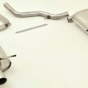 Duplex Sportendschalldämpfer Audi A4 B7 (8EC/8ED/8H) Frontantrieb