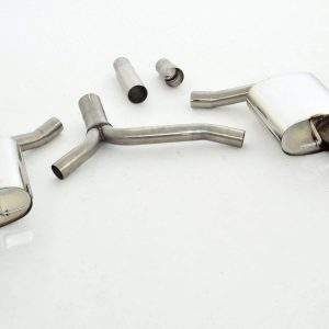 76mm Duplex-Sportendschalldämpfer Audi A5 B8 Sportback Frontantrieb